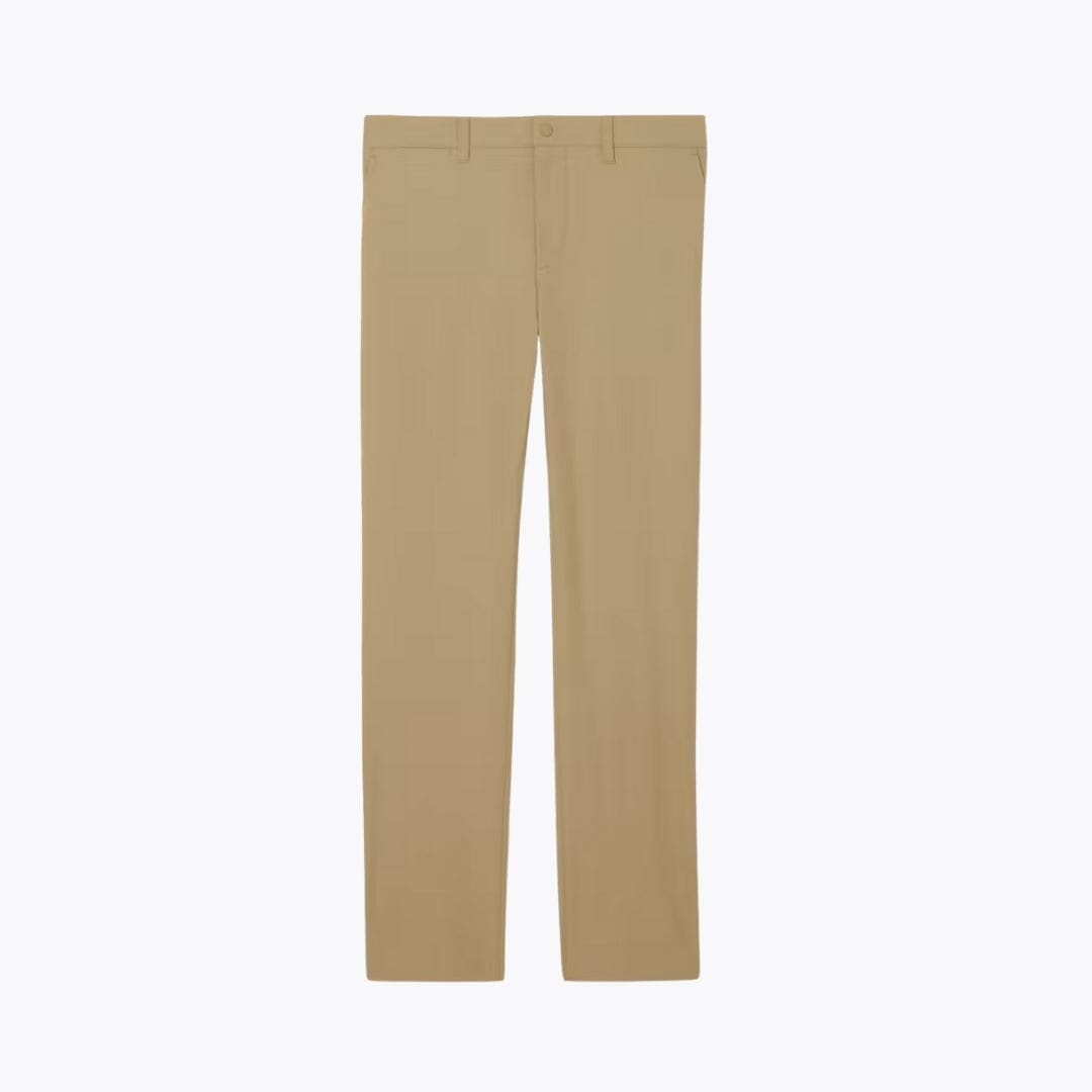 Lacoste Slim Fit Stretch Commuter Pants LS Beige S