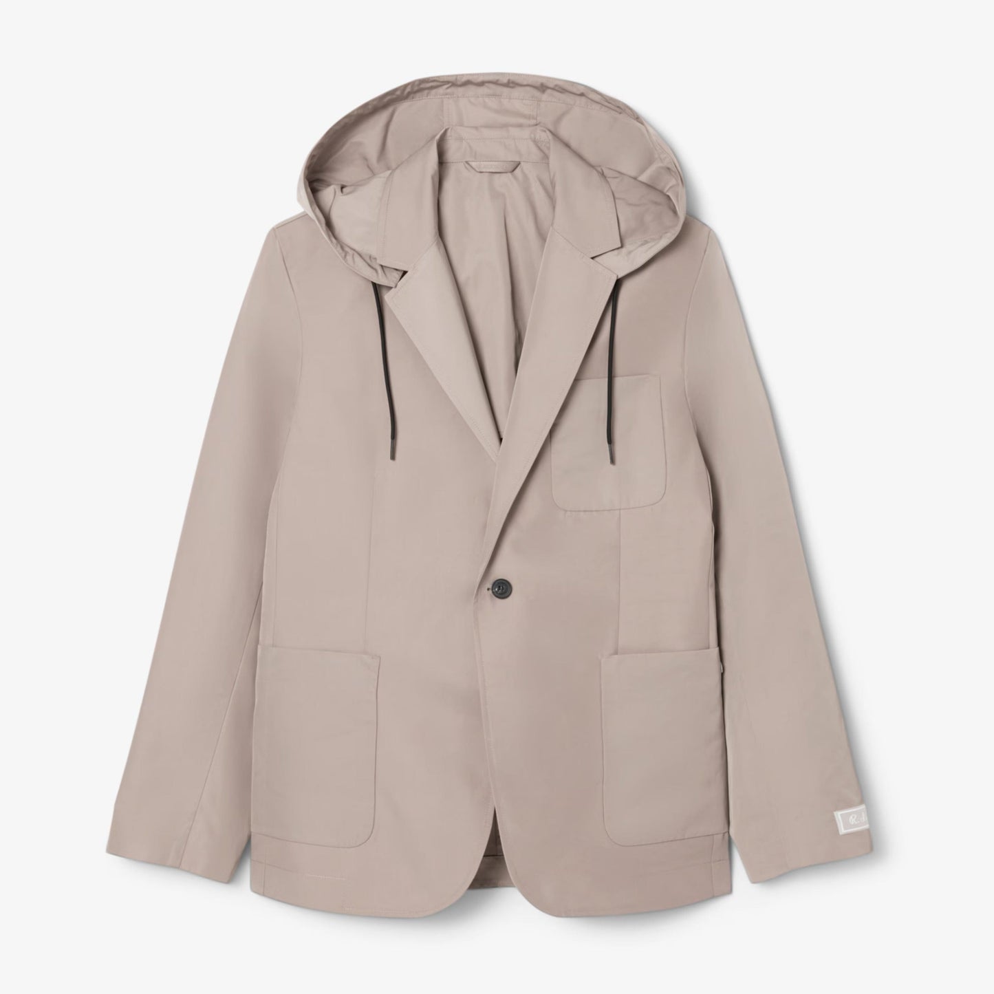 Lacoste Twill Blazer with Hood LS