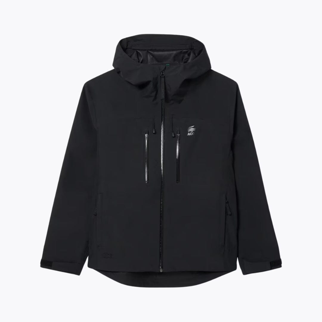 Lacoste Waterproof Windproof Hooded Parka LS Black S