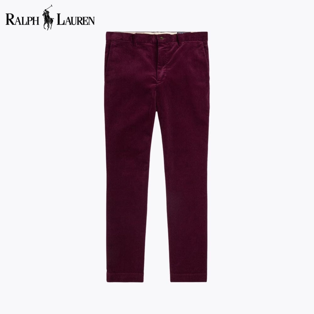 Ralph Lauren Andover Slim Fit Stretch Corduroy Pant LS Ruby 28