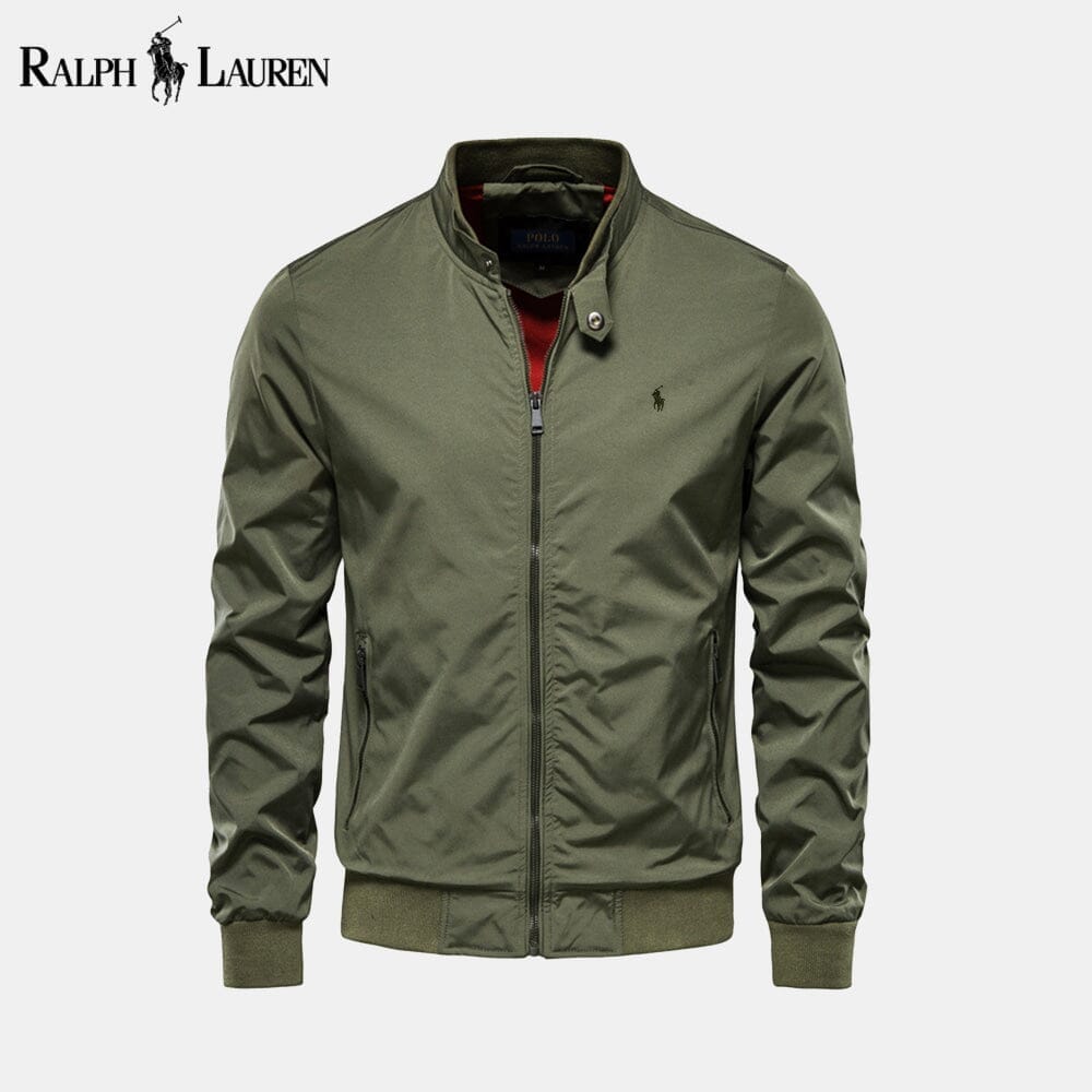 Ralph Lauren Bomber Classic Bomber Jacket LS Khaki Green S