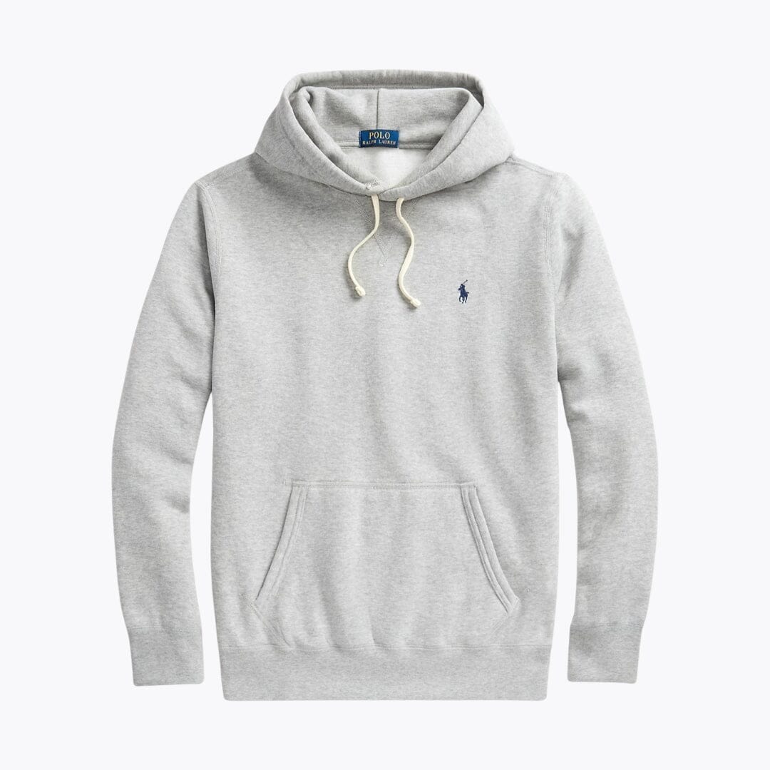Ralph Lauren Fleece Hoodie LS Andover Heather S