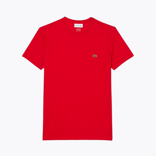 Lacoste Cotton Pima T-Shirt LS Rouge S