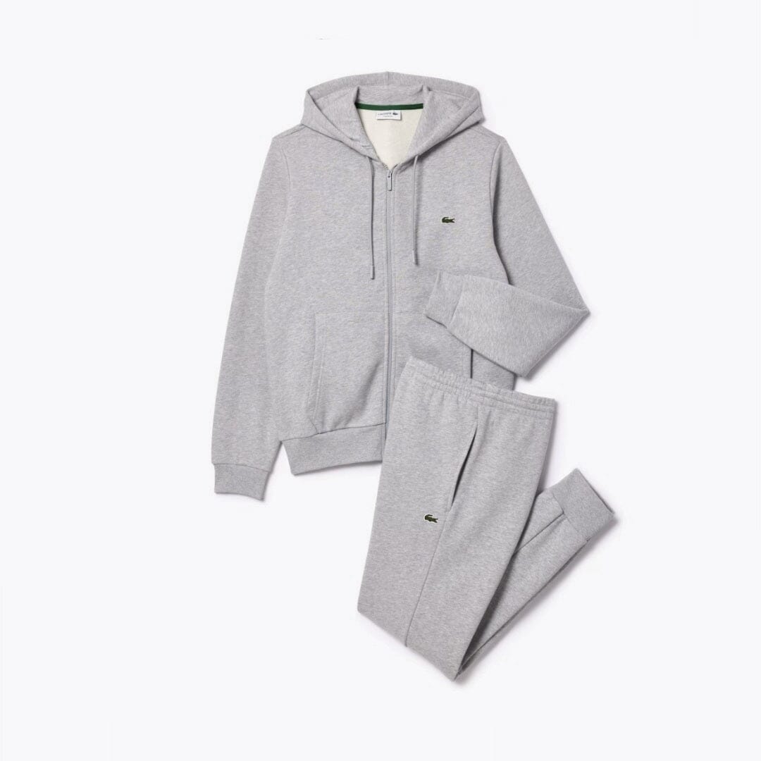 Lacoste Hooded Tracksuit LS Grey S