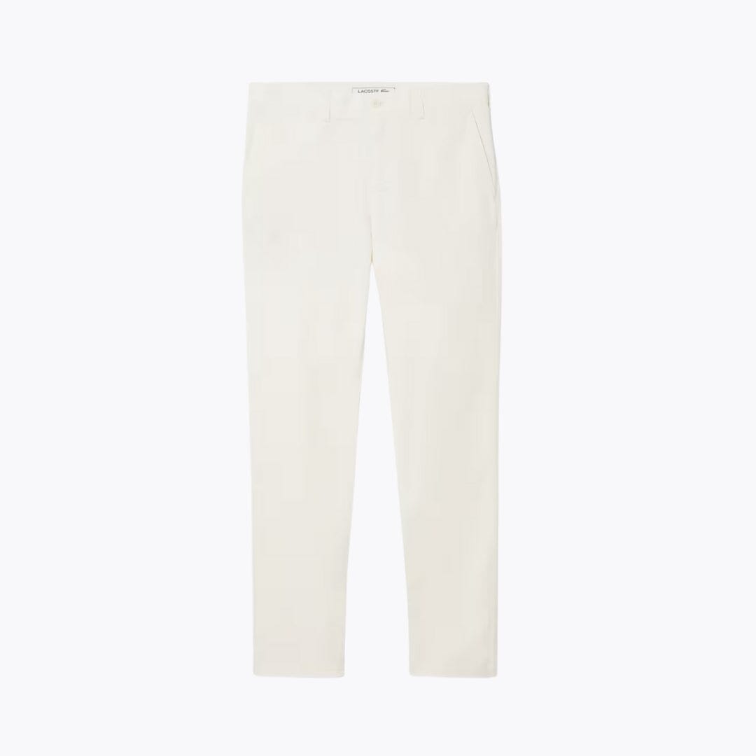 Lacoste Slim Fit Stretch Cotton Chino Pants LS White S