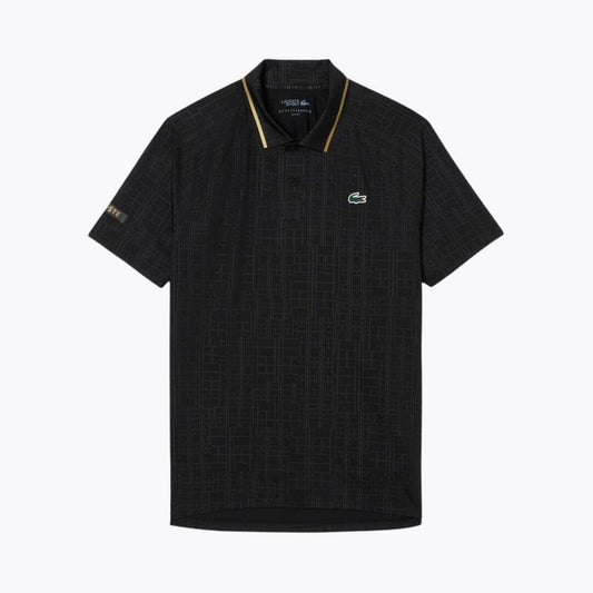 Lacoste Tennis On Court Polo Shirt LS Black S