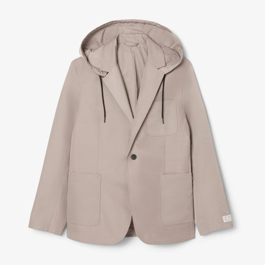 Lacoste Twill Blazer with Hood LS Grey S