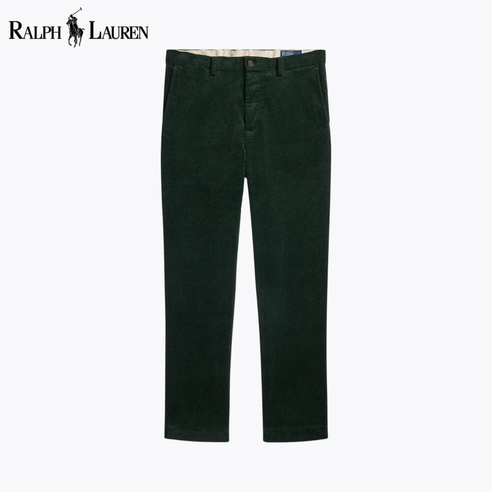 Ralph Lauren Andover Slim Fit Stretch Corduroy Pant LS Green 28