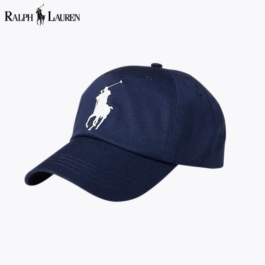Ralph Lauren Big Pony Chino Ball Cap LS Newport Navy