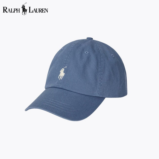 Ralph Lauren Cotton Chino Ball Cap LS Capri Blue