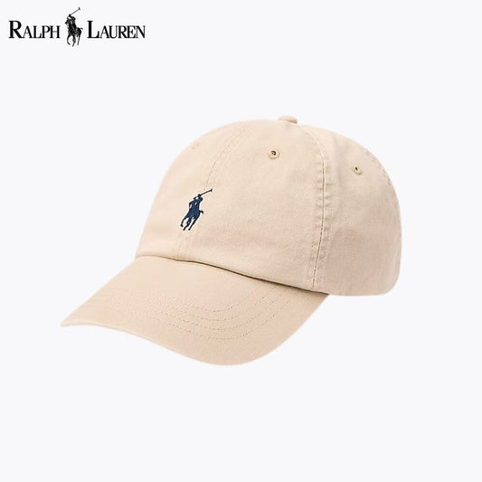Ralph Lauren Cotton Chino Baseball Cap LS Nubuck