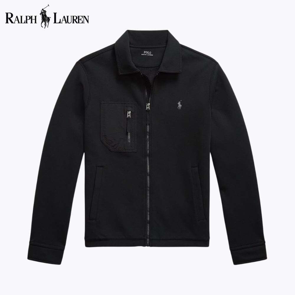 Ralph Lauren Double-Knit Jacket LS Black S