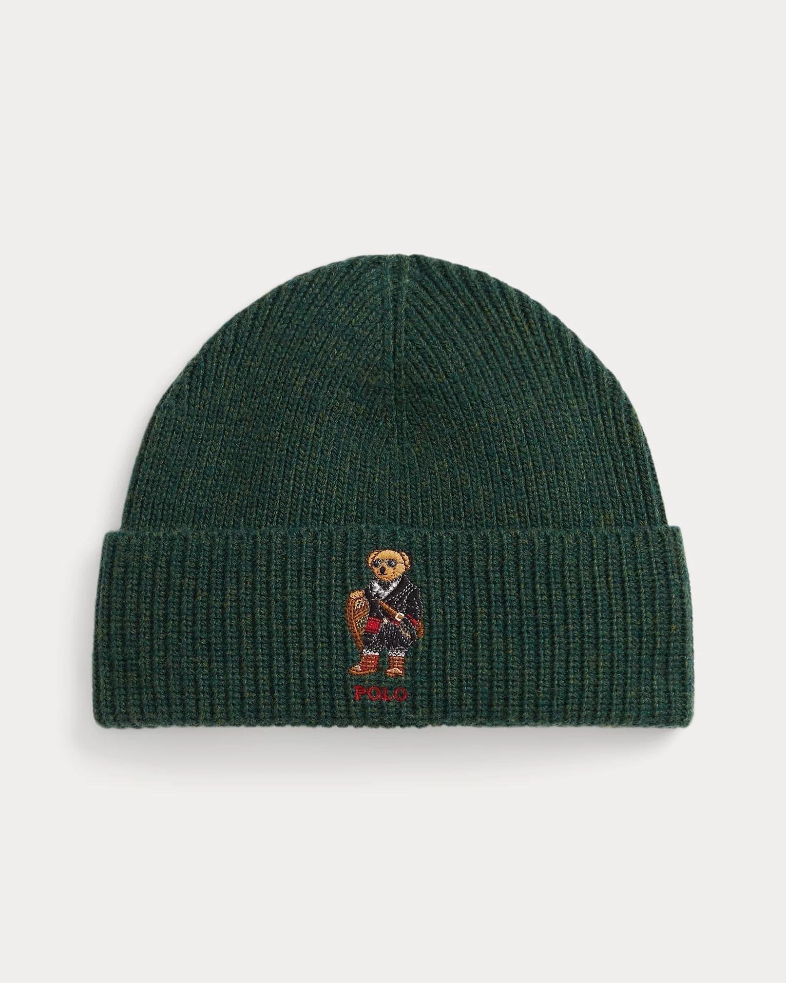 Ralph Lauren Polo Bear Rib-Knit Beanie LS
