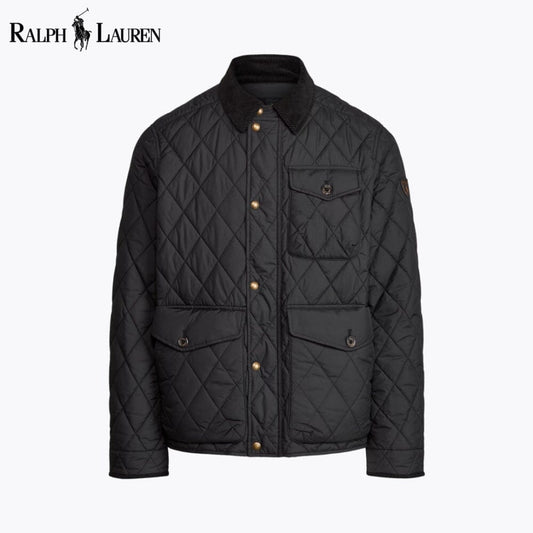 Ralph Lauren The Beaton Quilted Jacket LS Black S